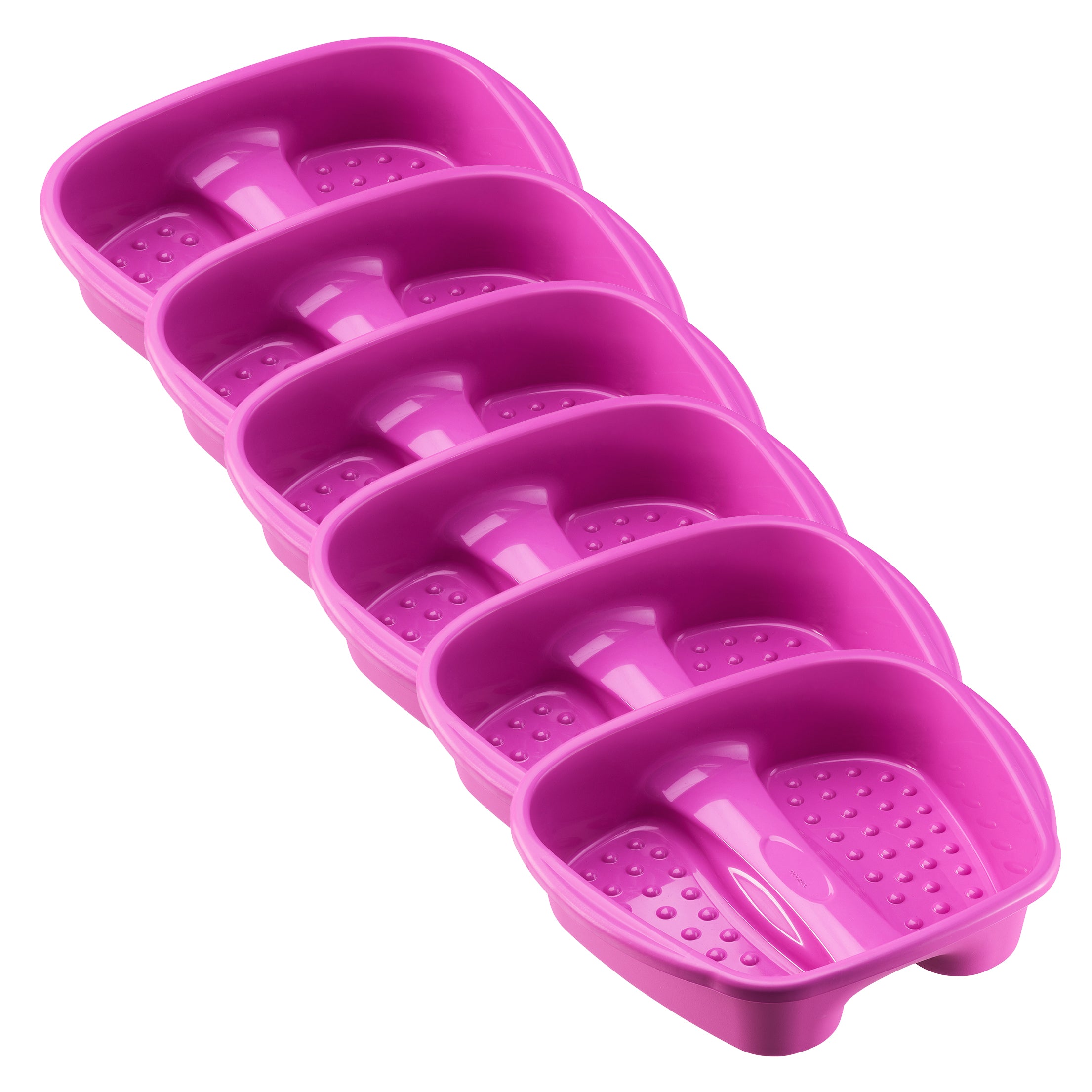 Tina Grande Pedicure y Masaje Rosa 189R Letmex 6 pzs