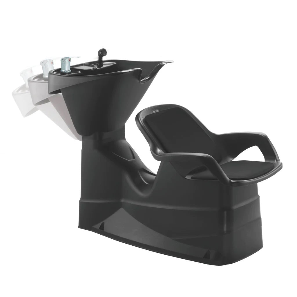 PROMOCIÓN Combo Salón De Belleza Lavacabezas, Silla De Corte y Carrito Auxiliar