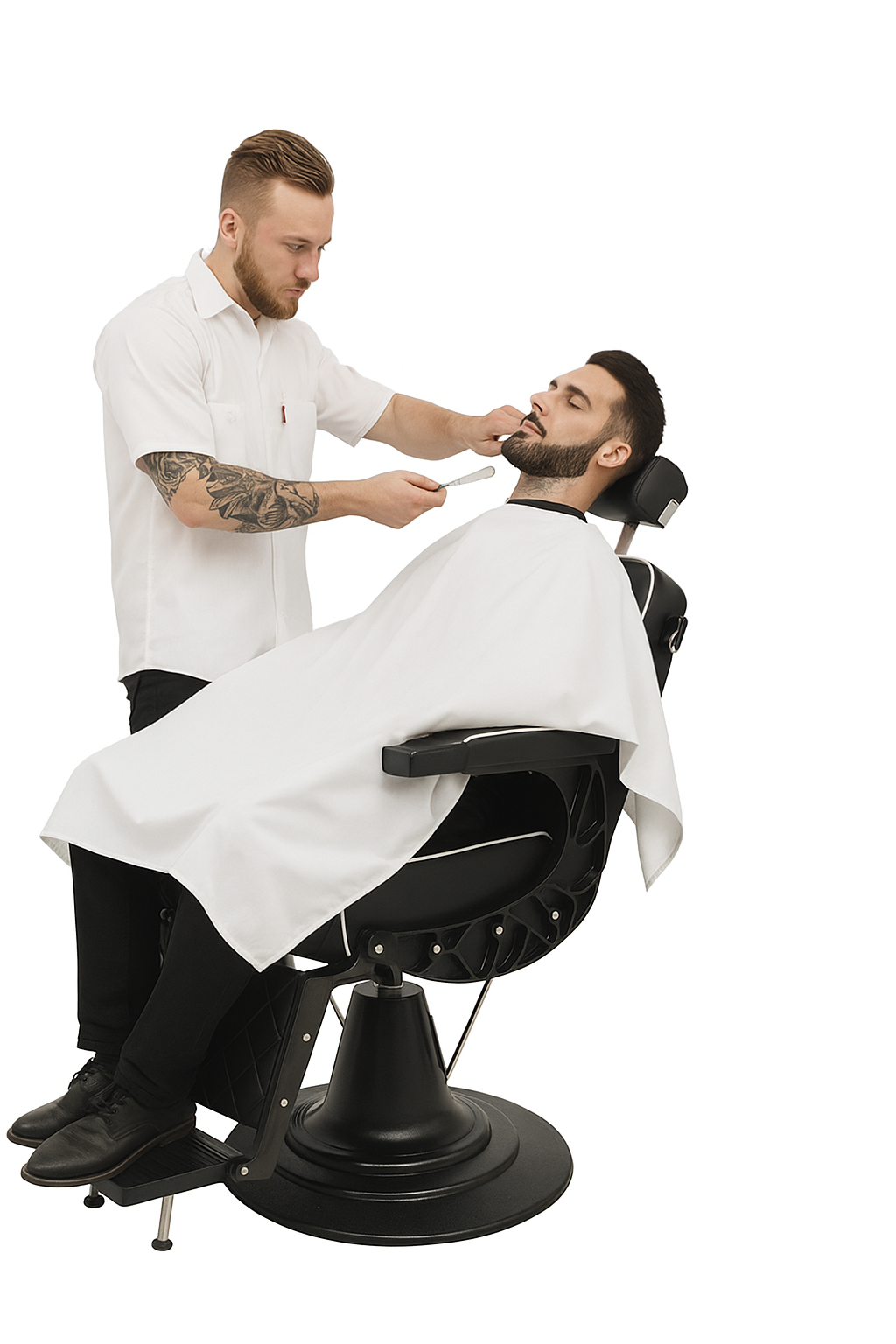 Sillón De Barbería Hidráulico A04 Letmex