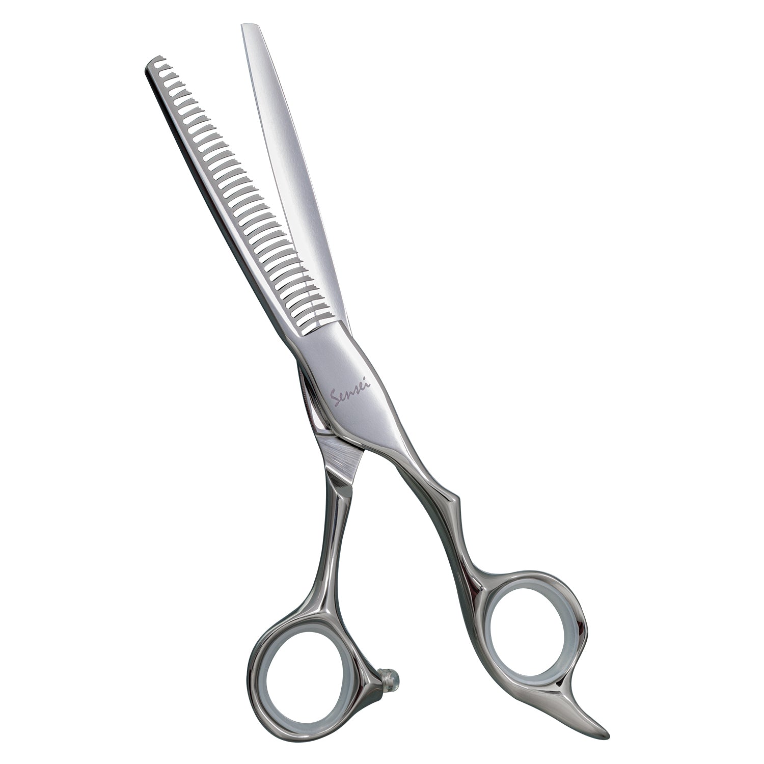 Tijera Profesional Para Entresacar Con Descanso Fijo AK01MT 6" Sensei