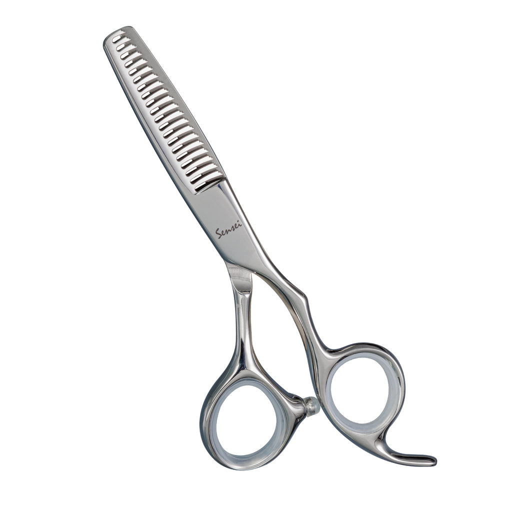 Tijera Profesional Para Entresacar Con Descanso Fijo AK17T 5" Sensei