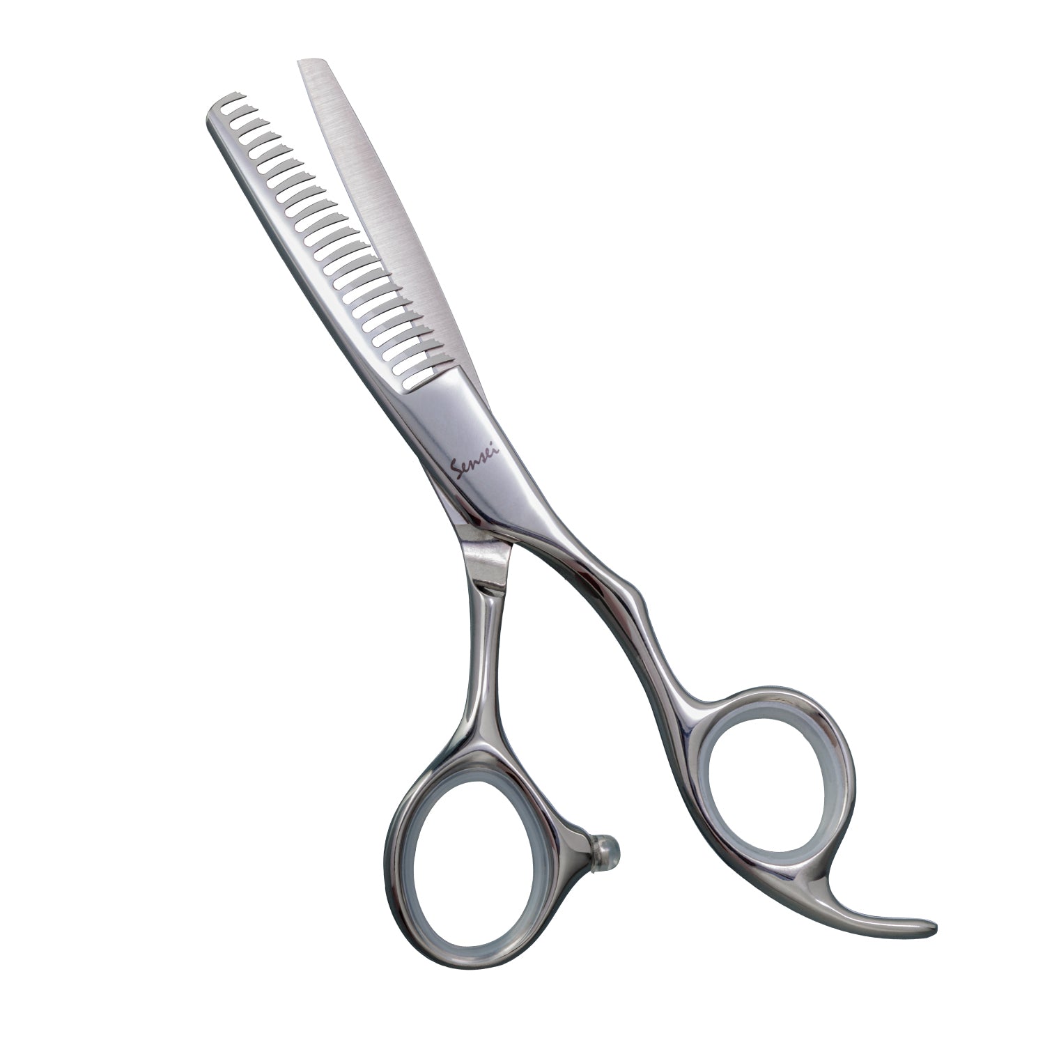 Tijera Profesional Para Entresacar Con Descanso Fijo AK17T 5" Sensei