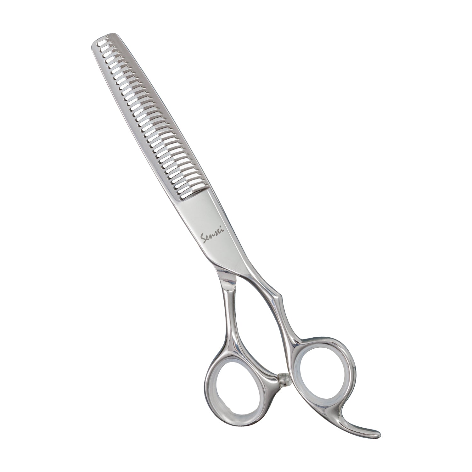 Tijera Profesional Para Entresacar Con Descanso Fijo AK17T 6" Sensei