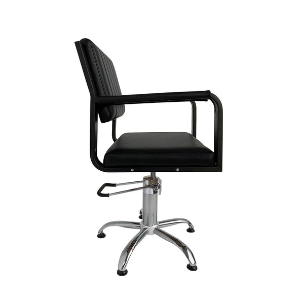Silla corte Salon B196 Letmex Negro