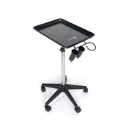 Charola Auxiliar Aluminio Negra con Soportes BM209A Letmex