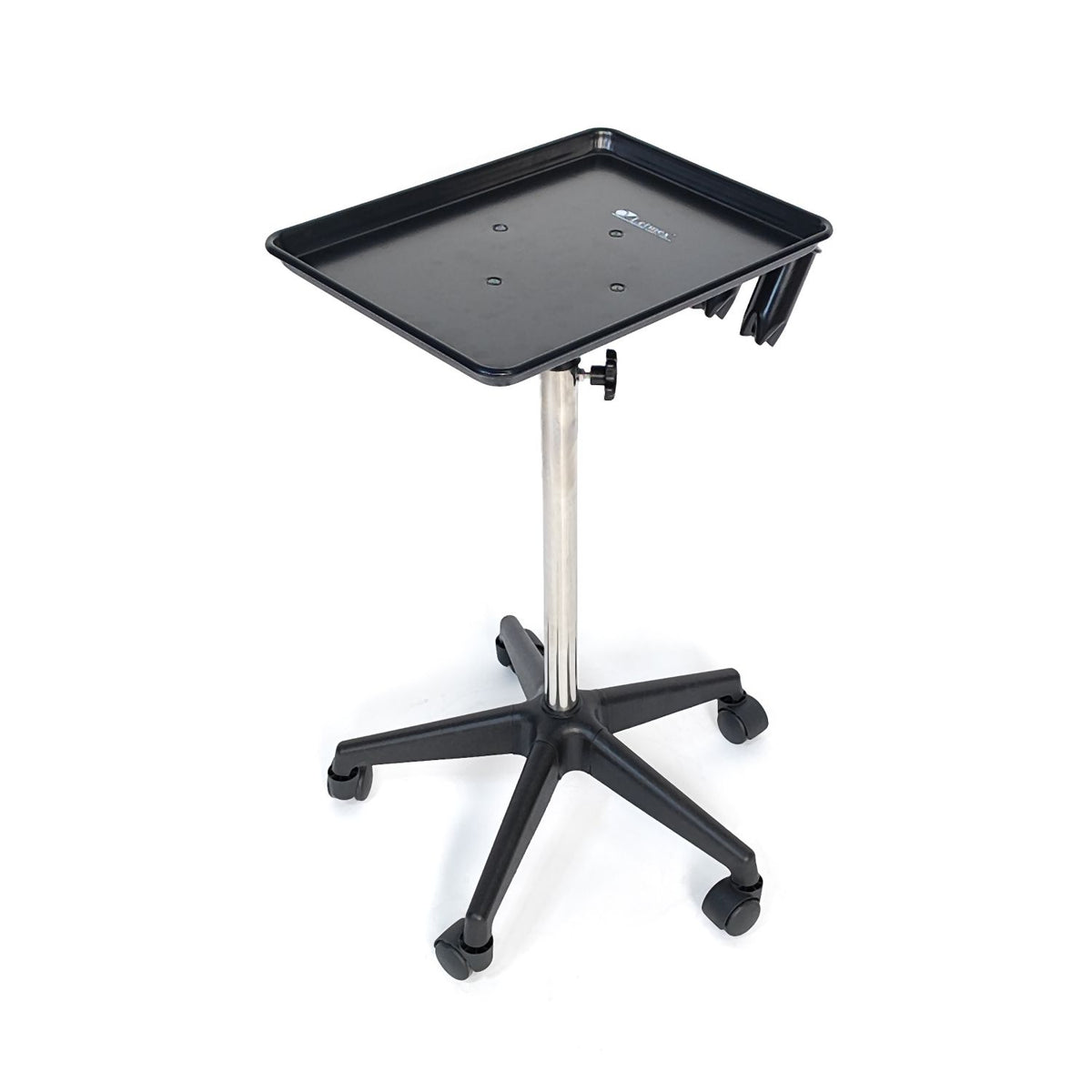 Charola Auxiliar Aluminio Negra con Soportes BM209A Letmex