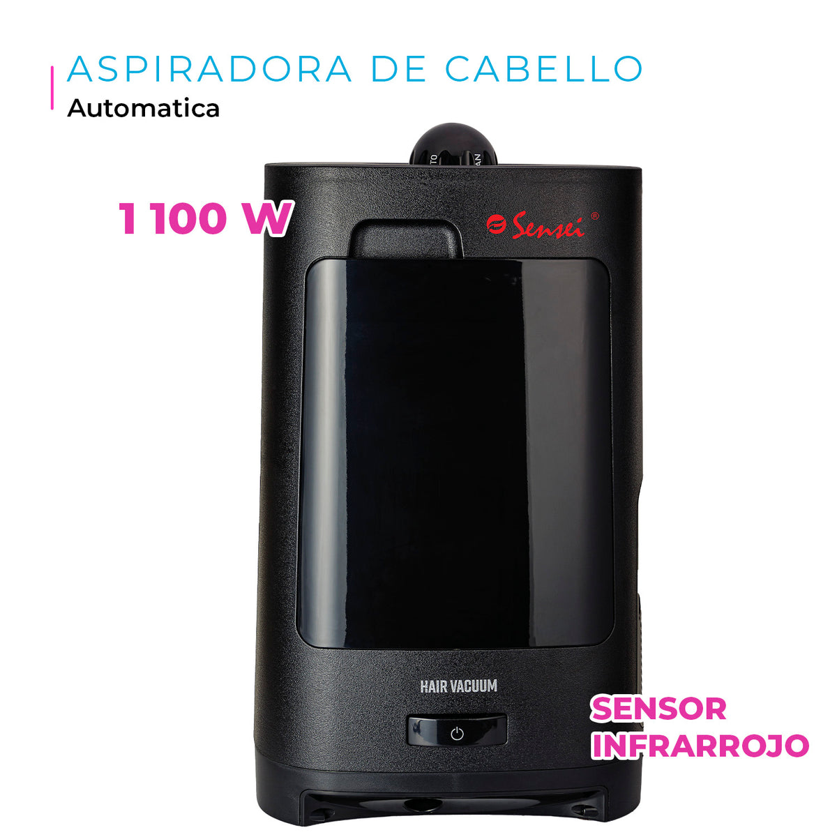Aspiradora De Cabello Automática Para Estética Barbería BM818 Sensei