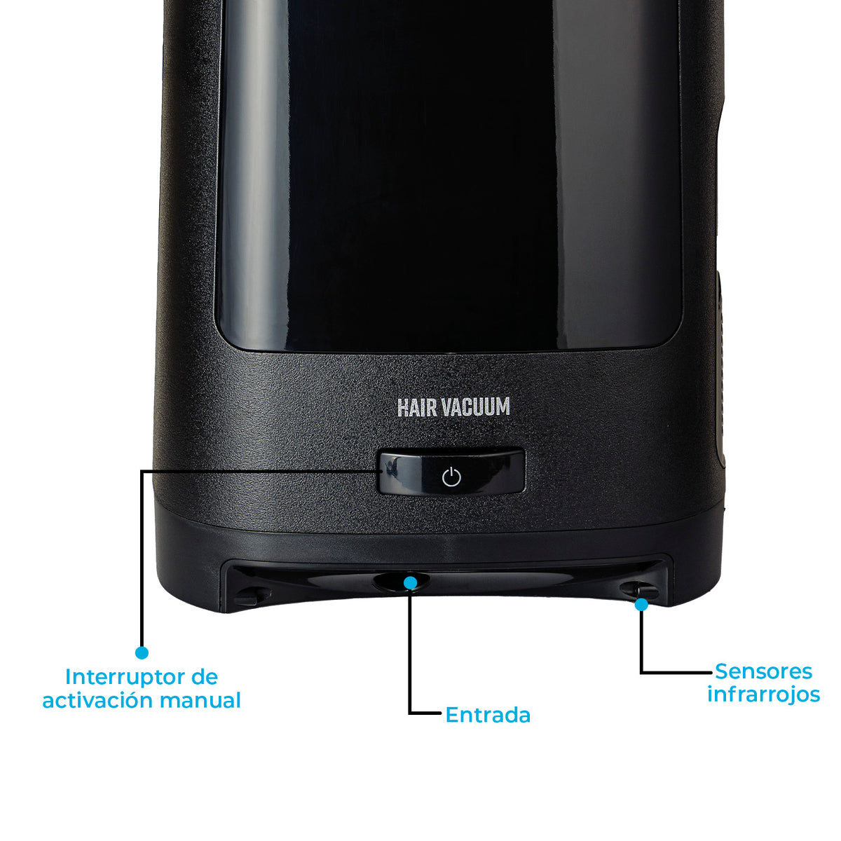 Aspiradora De Cabello Automática Para Estética Barbería BM818 Sensei