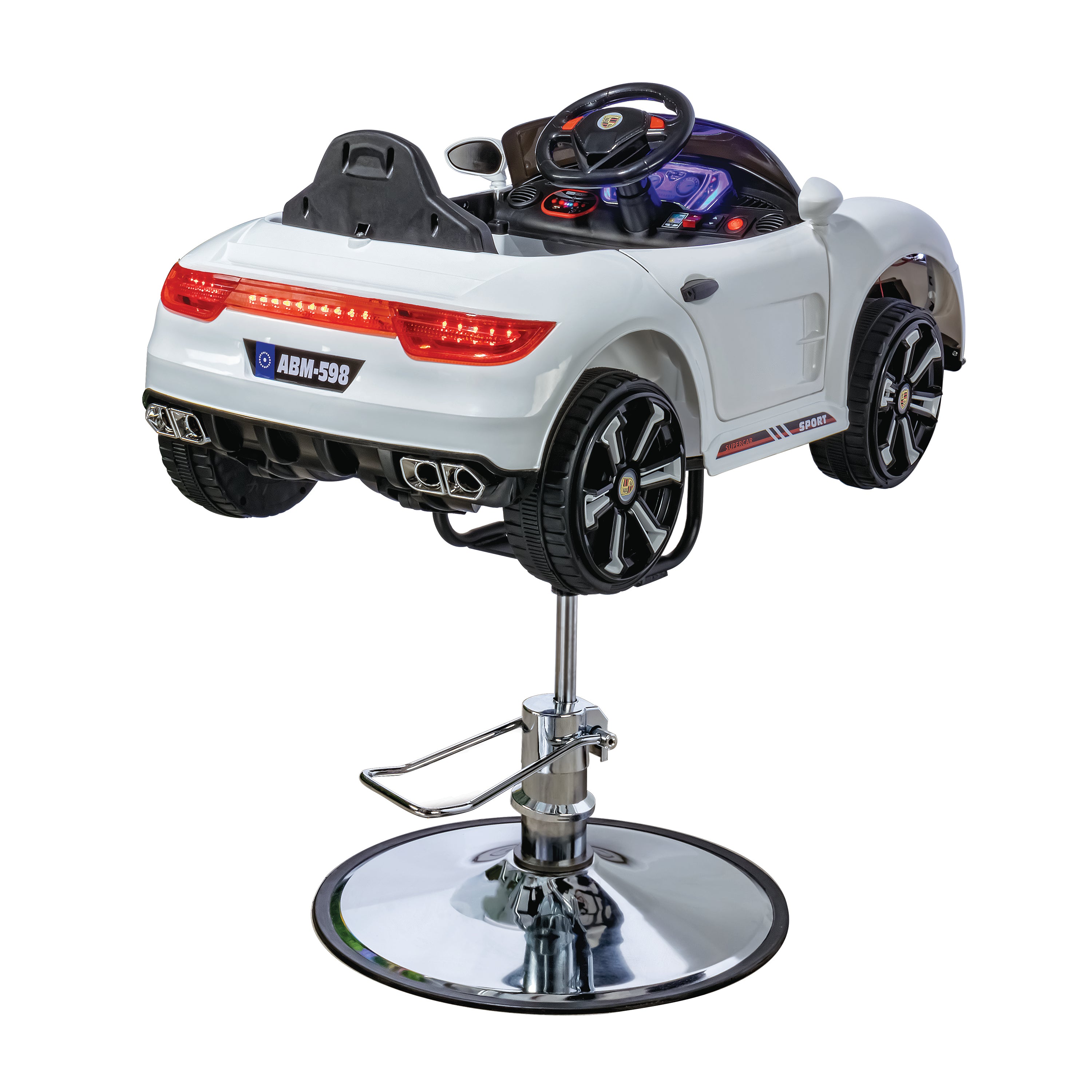 Silla infantil hidráulica Carrito electrico Blanco CB02  Letmex