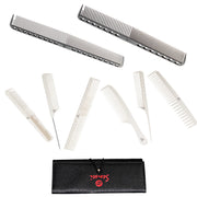 Combo 8 Peines de Corte Profesional Sensei