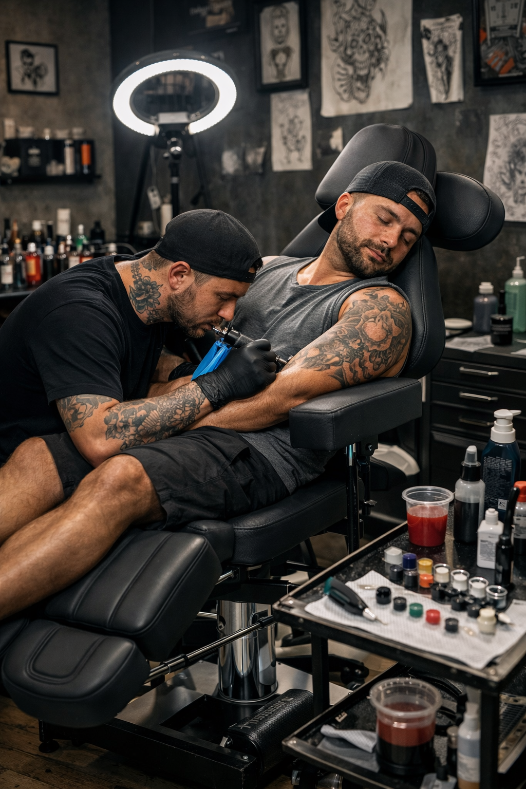 Silla profesional para Tatuajes multi posiciones Letmex TC001