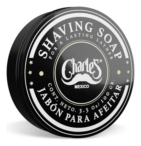 Jabón Para Afeitar Con Aroma a Bergamota Charle´s 100gr
