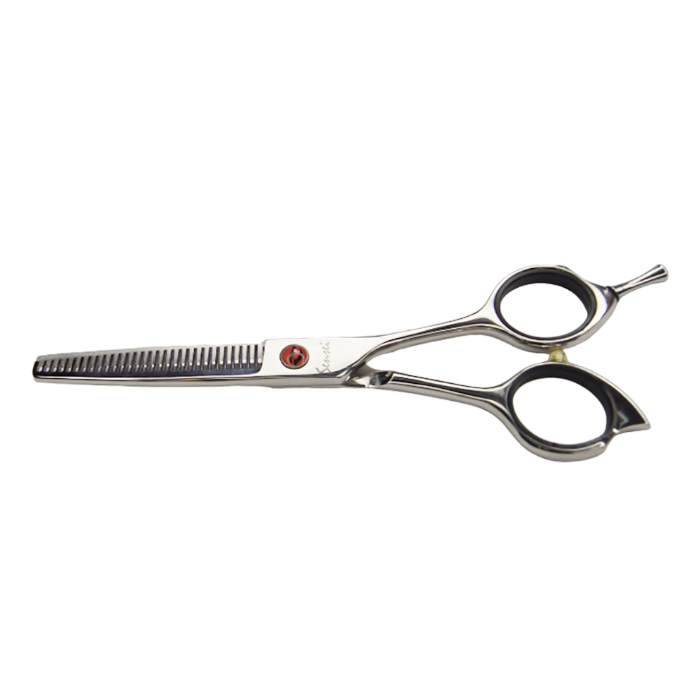Tijera Profesional Para Entresacar Con Descanso Móvil LX948TB Sensei By Letmex 5.5"