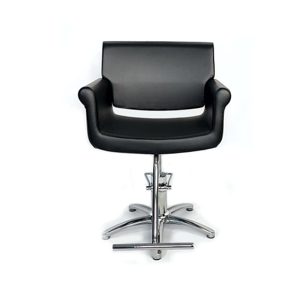 Silla Corte Hidráulica Monique S33981 Maletti Negro con descansapies