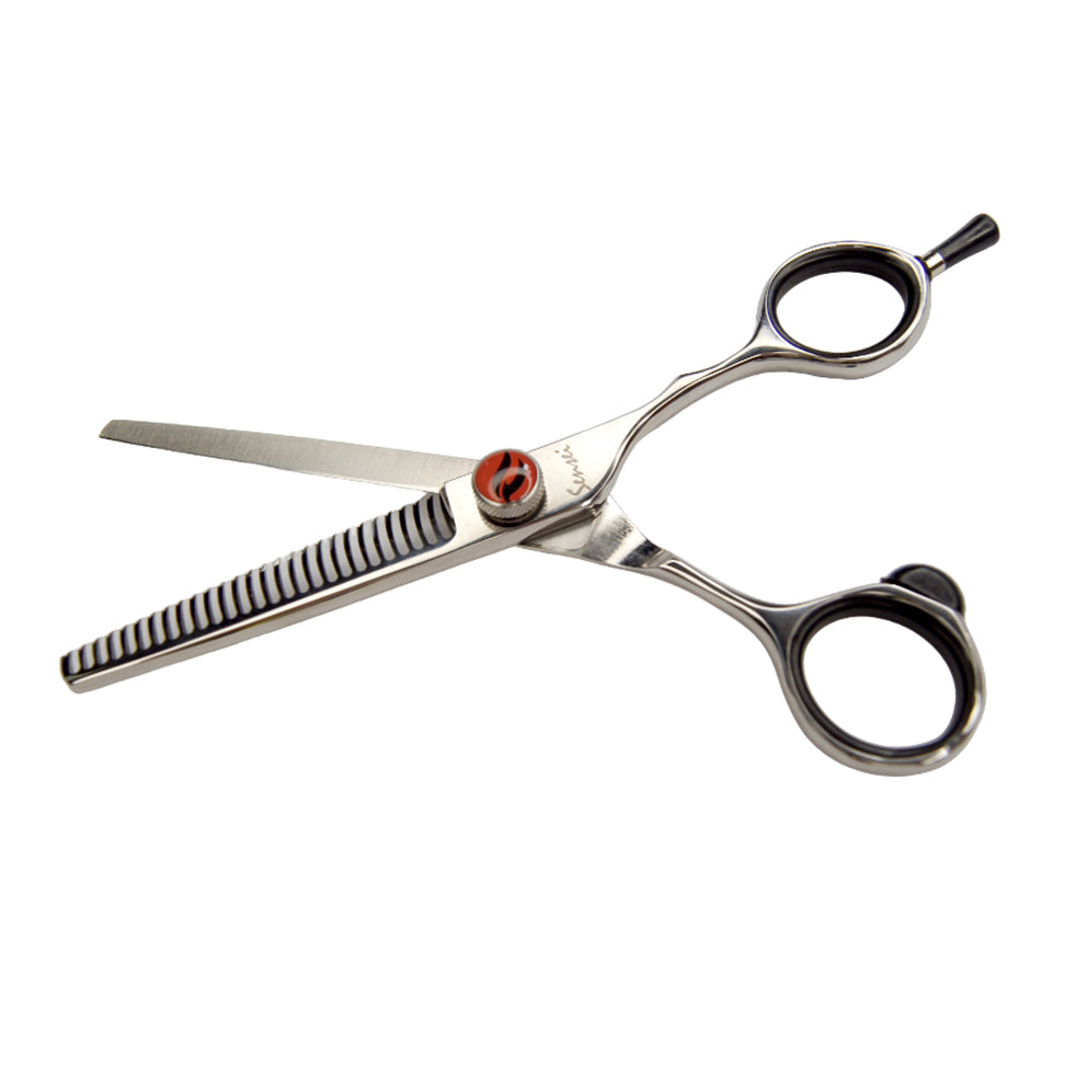 Tijera Profesional Para Entresacar Con Descanso Móvil SK82TE Sensei By Letmex 5.5"
