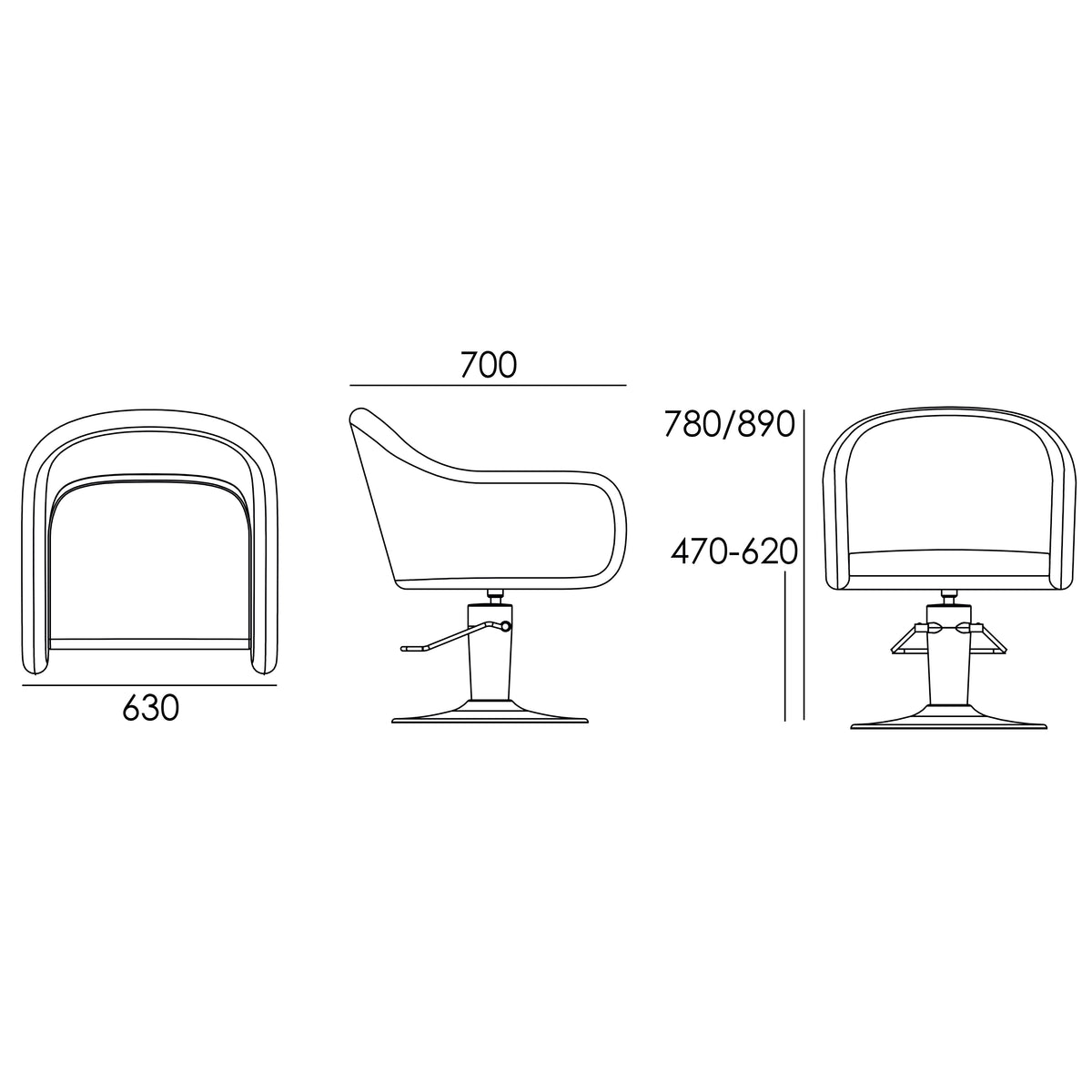 Silla De Corte Hidráulica Twiggy 34181 Maletti