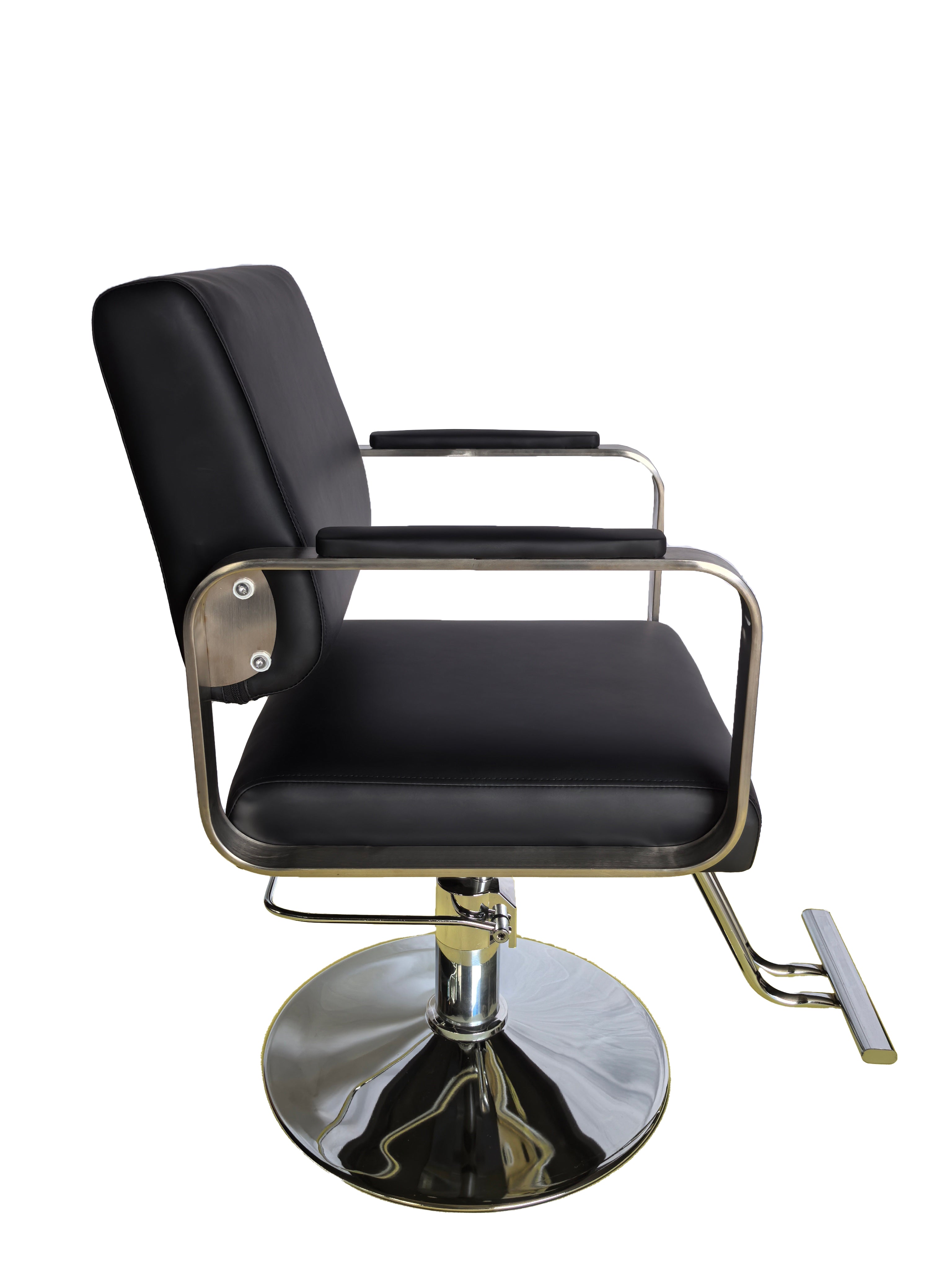 Silla Corte Hidraulica Con Posapies Letmex WS03 Negro *EXCLUSIVO ONLINE*