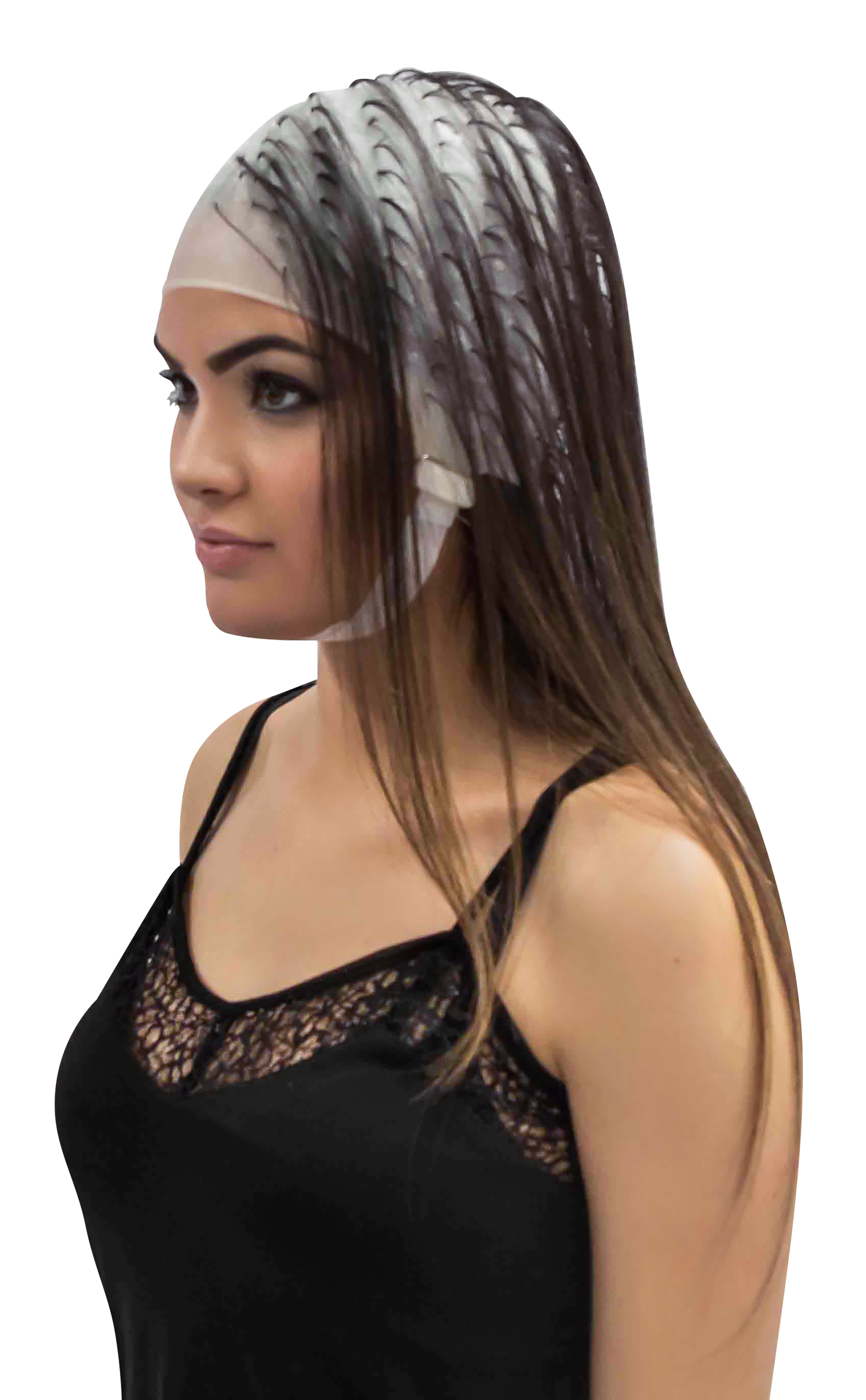 Set 6 Gorras De Silicón Para Mechas Tinte 233CA Letmex