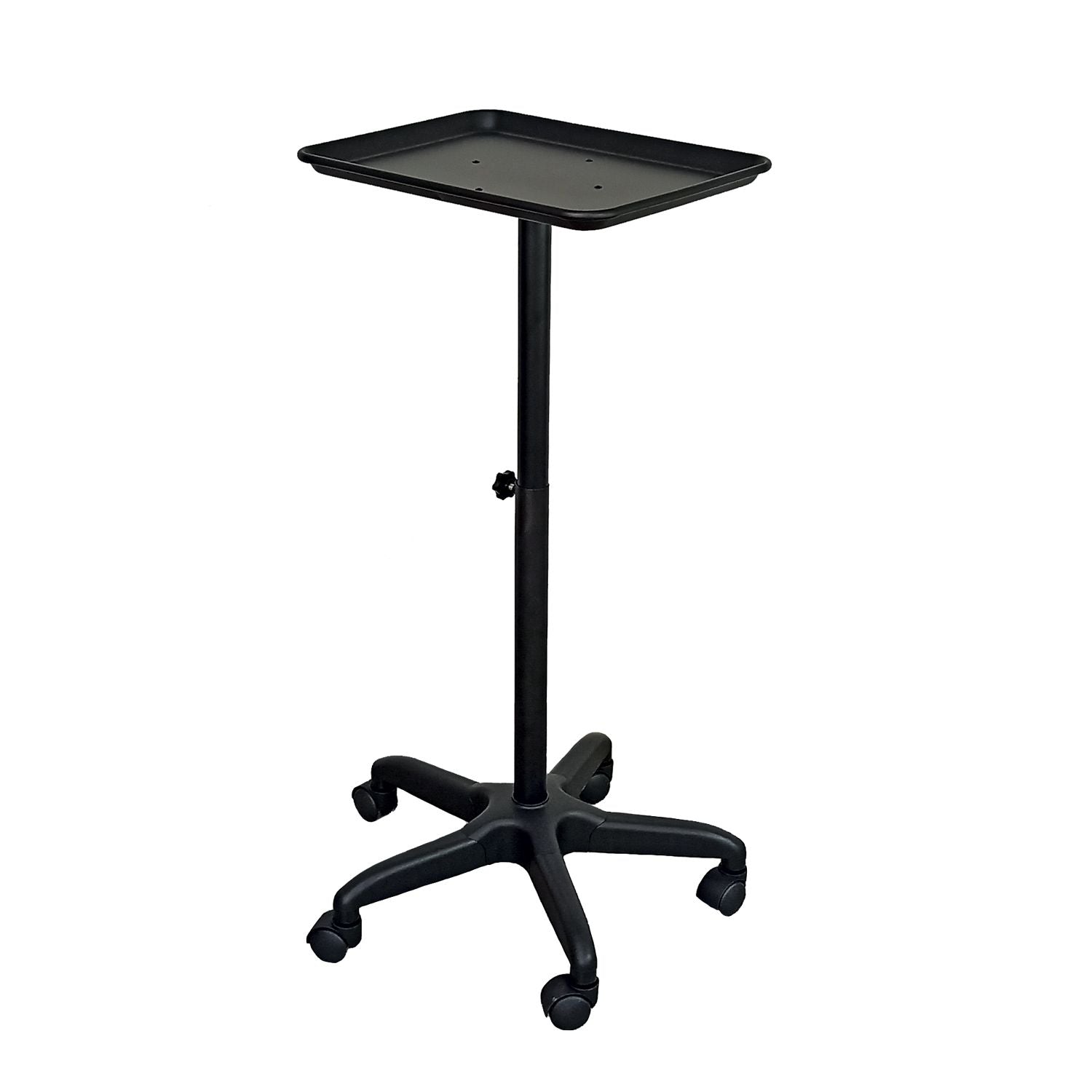 Carrito mesa auxiliar multifuncional BM3608 B Negra Letmex