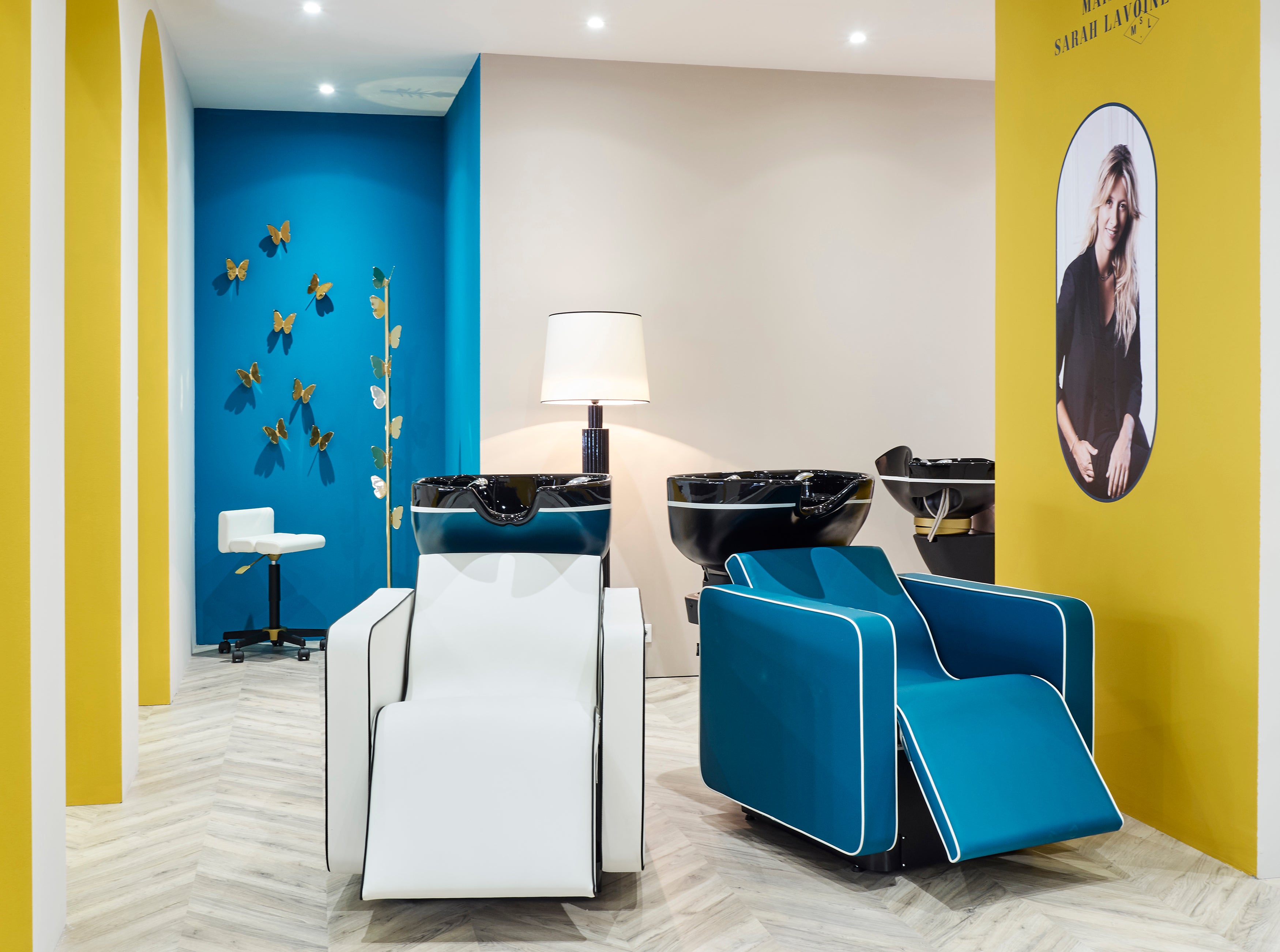 Lavacabezas con descansapies Noa 44952 Maletti