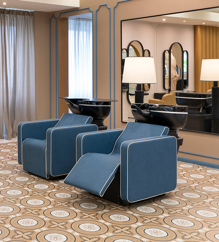 Lavacabezas con descansapies Noa 44952 Maletti