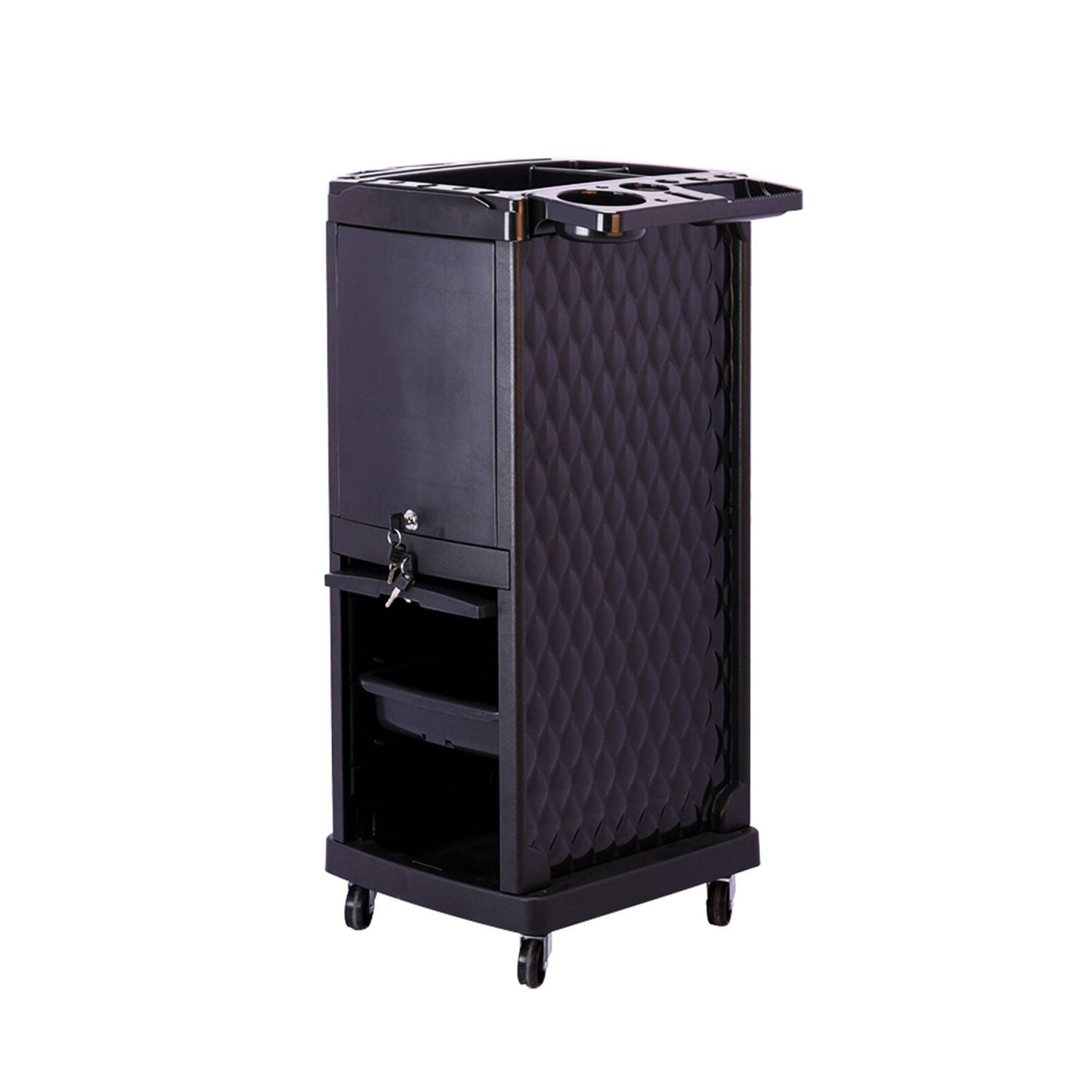 Auxiliar Mod T18 Letmex negro con Puerta y Llave