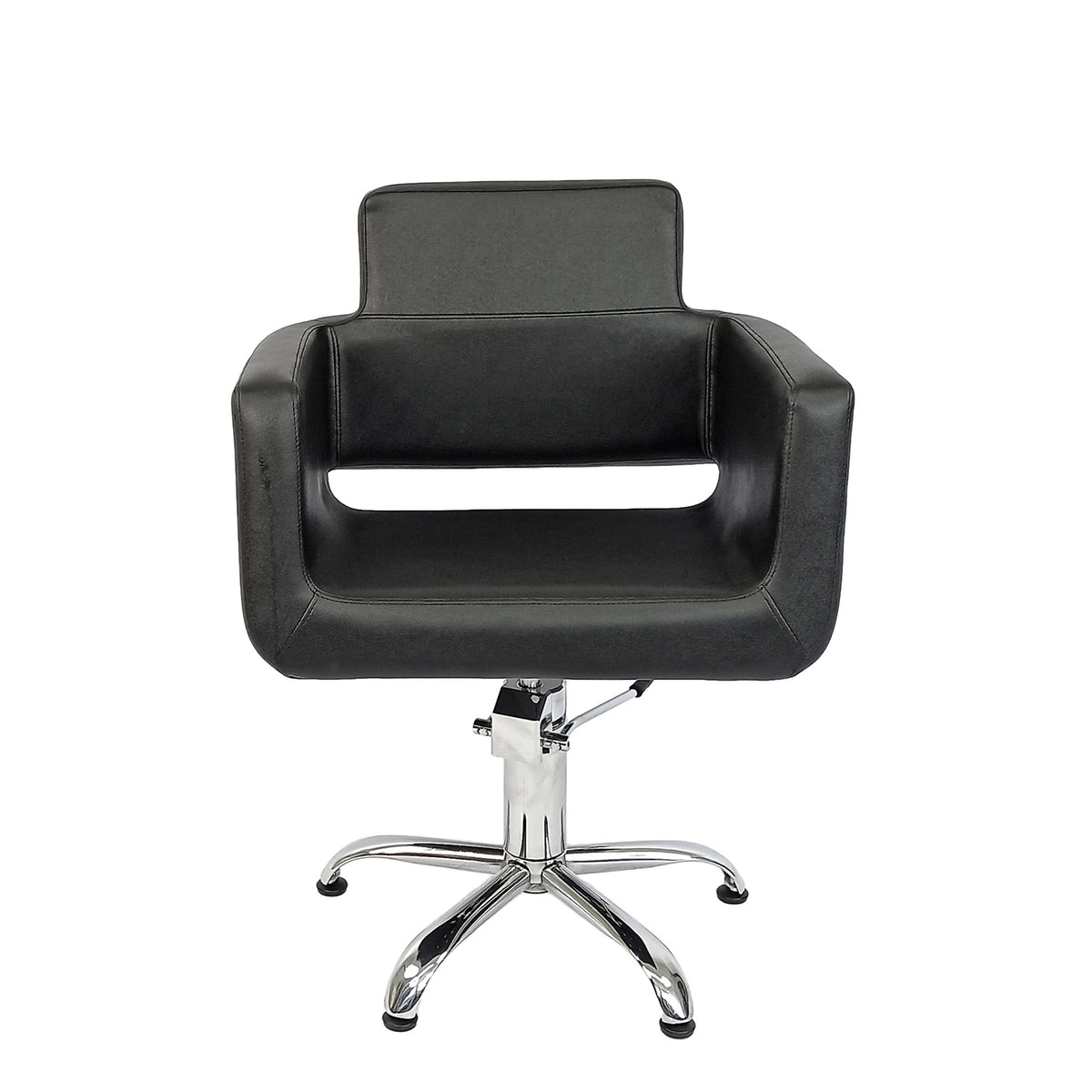 Silla para B106 marca LETMEX estetica de corte B106 con base de estrella silla barbero