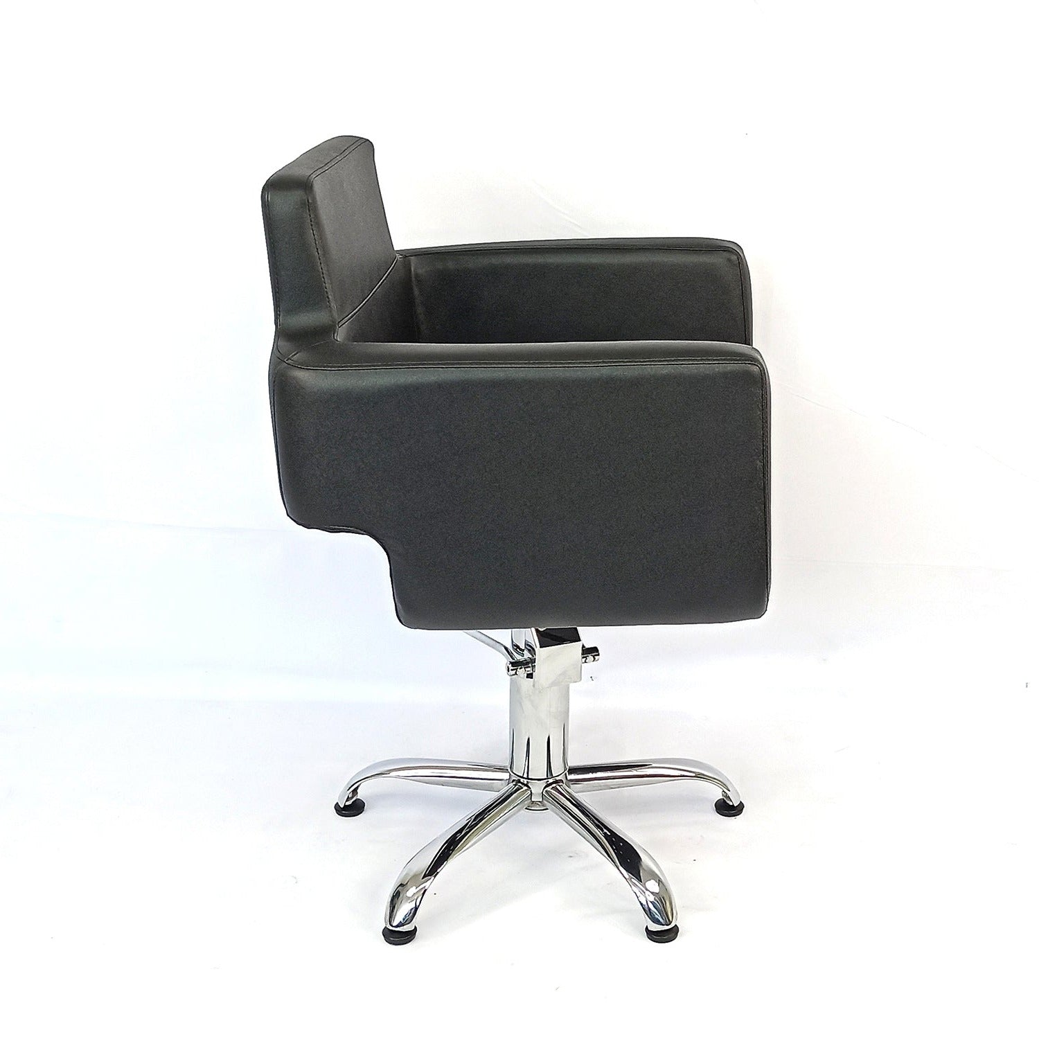 Silla para B106 marca LETMEX estetica de corte B106 con base de estrella silla barbero