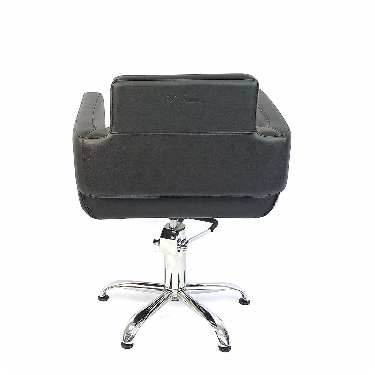 Silla para B106 marca LETMEX estetica de corte B106 con base de estrella silla barbero