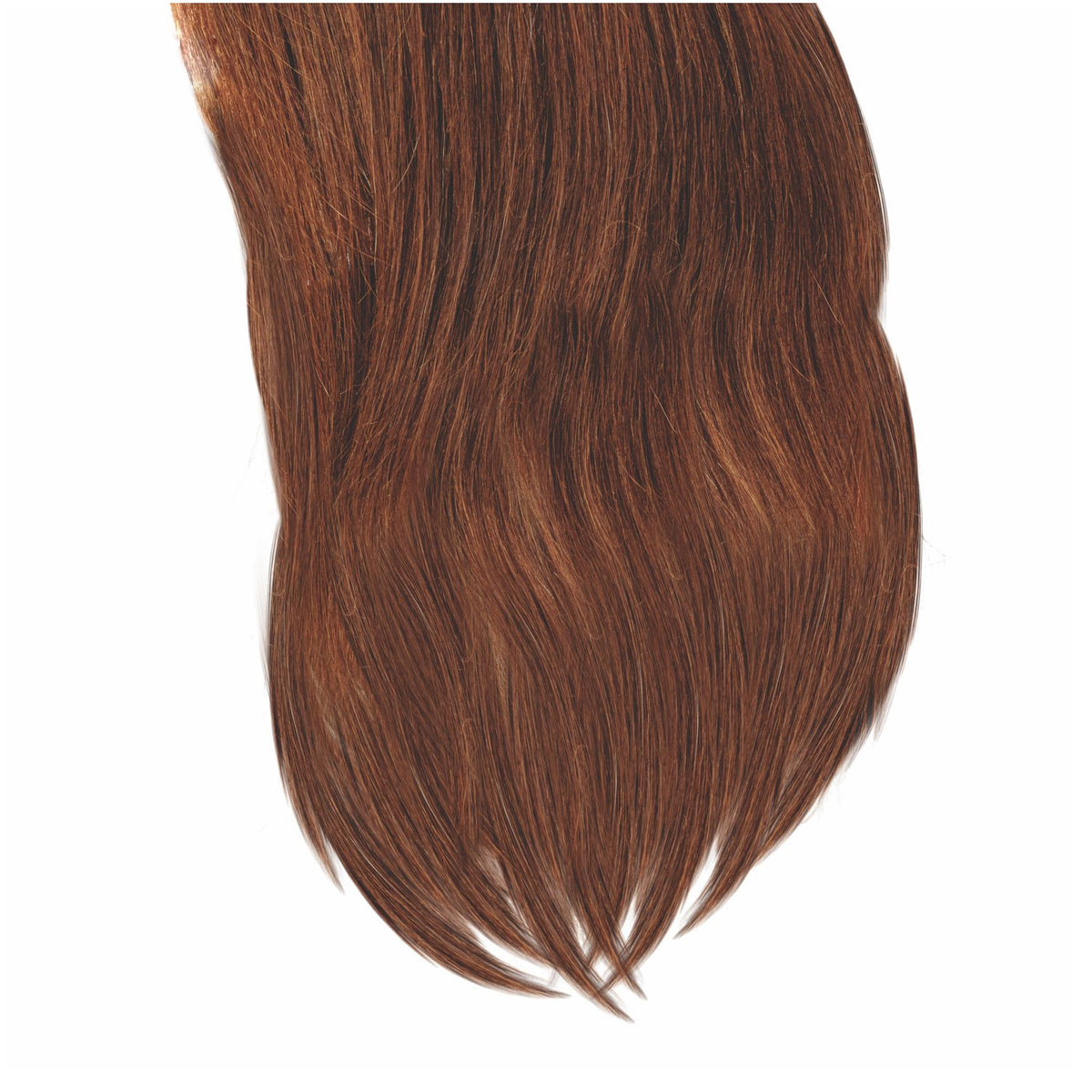 Cabezote De Practica Cabello Natural Castaño Oscuro 18 Pulgadas Letmex