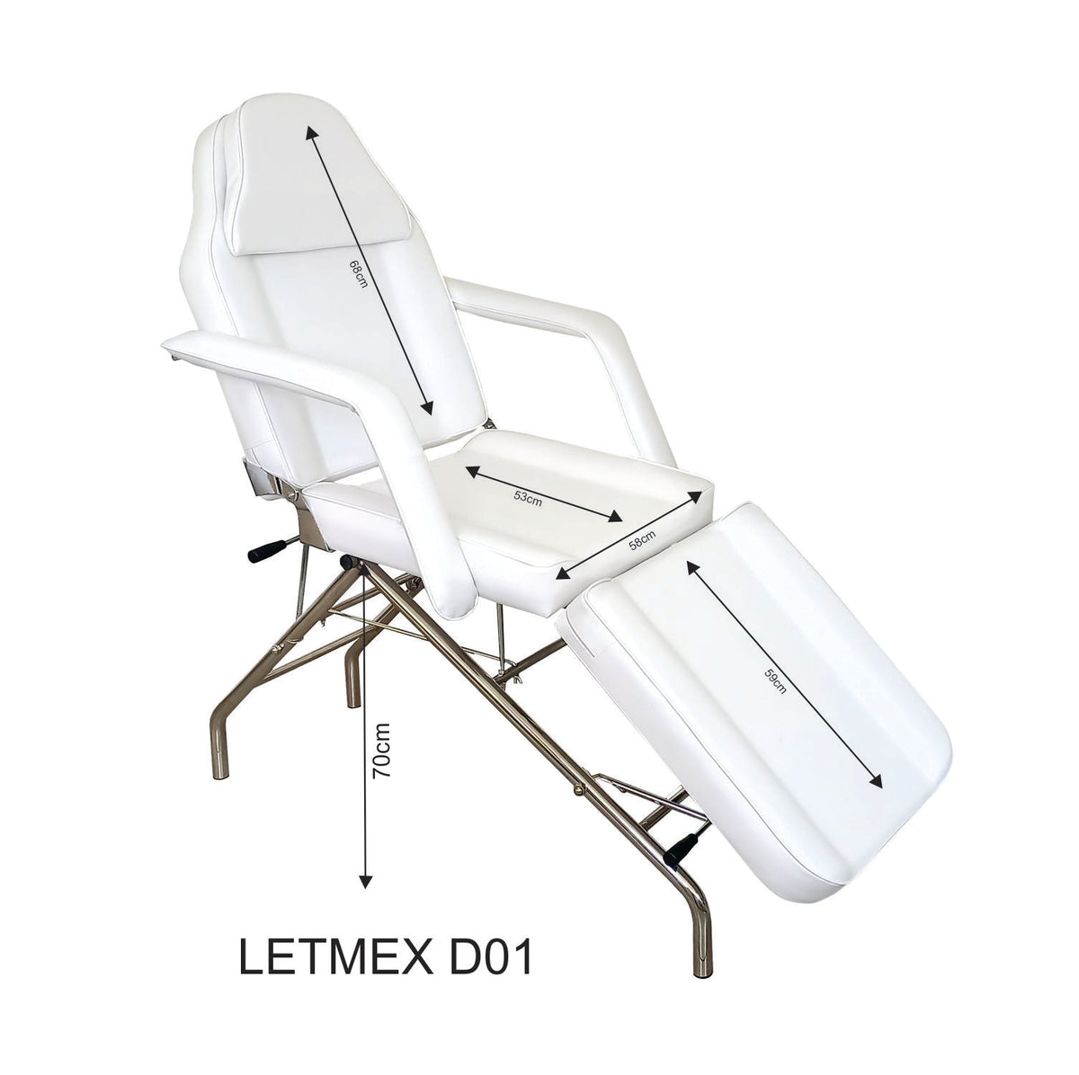 Camilla fija manual multifuncional D01 Letmex