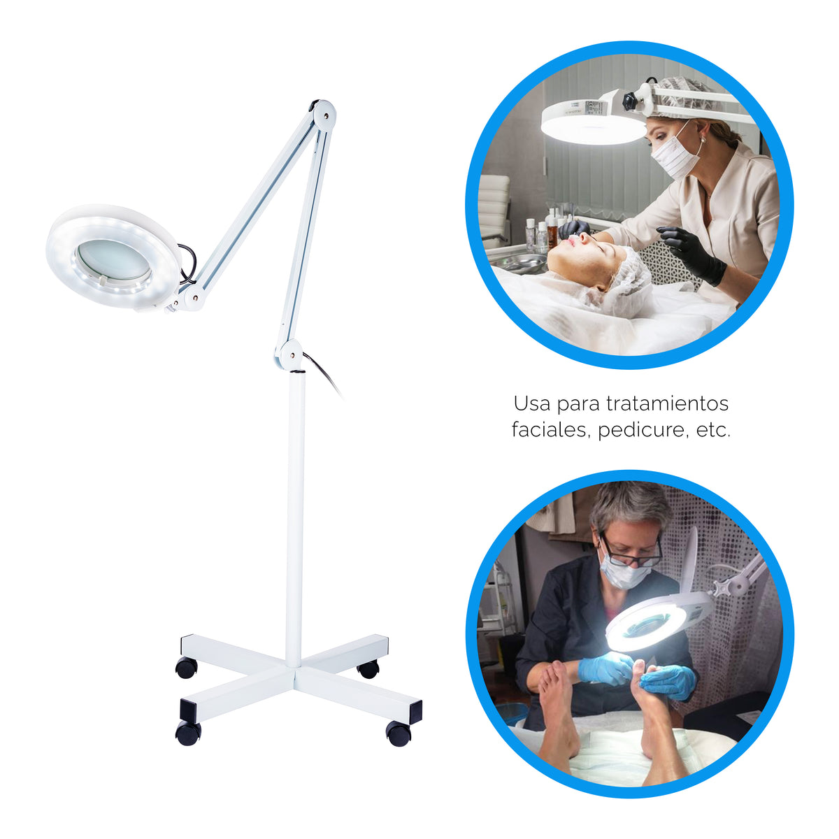 Lupa Con Lámpara BM3150 Letmex