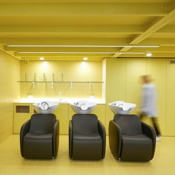 Lavacabezas Lazzaro con descansapies 4559CMA Maletti