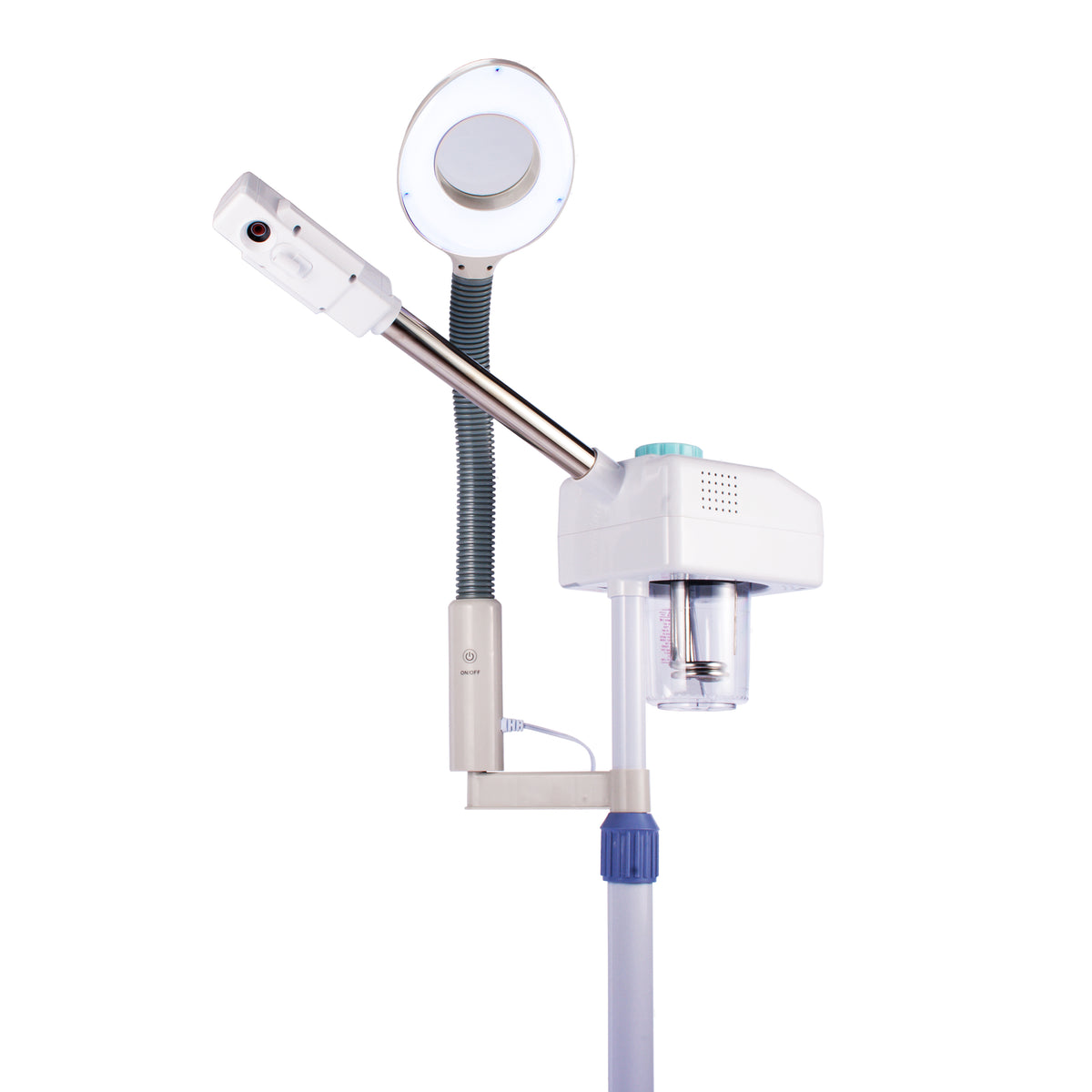 Vaporizador Facial Ozono con Lupa y Luz Led BM3058 Letmex
